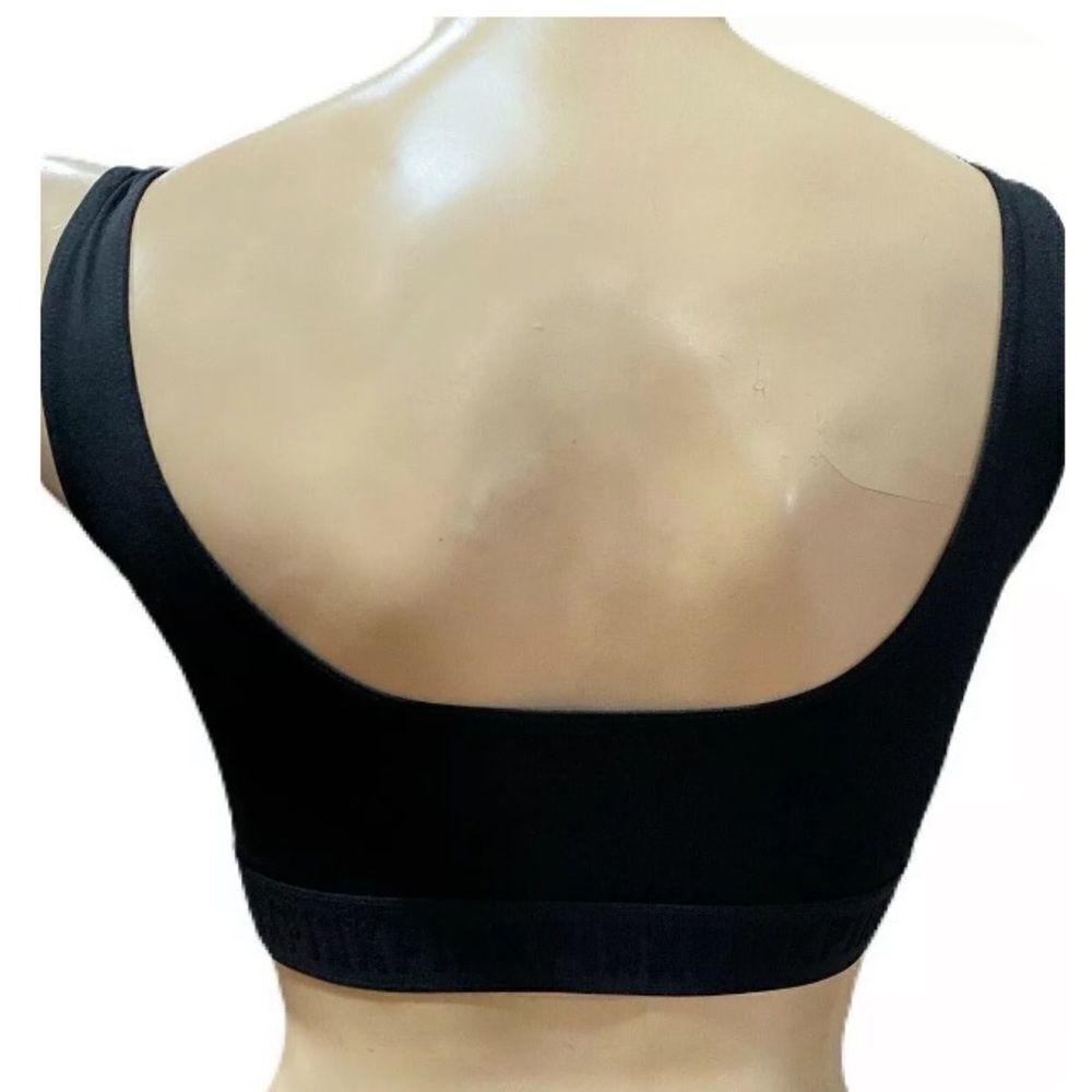 Victorias Secret Pink Ultimate Gym to Swim Lined sport bra black Xsmall - Picture 3 of 4
